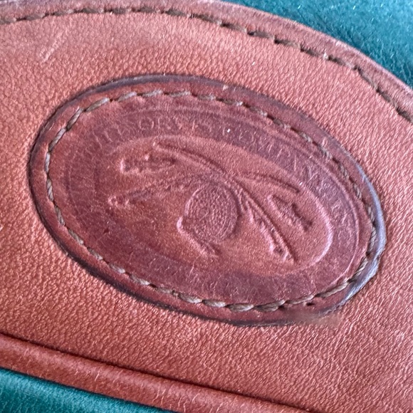 ORVIS Deep Green Brown Leather Fanny Pack Adjustable Waist Belt Bag Unisex - Picture 6 of 12